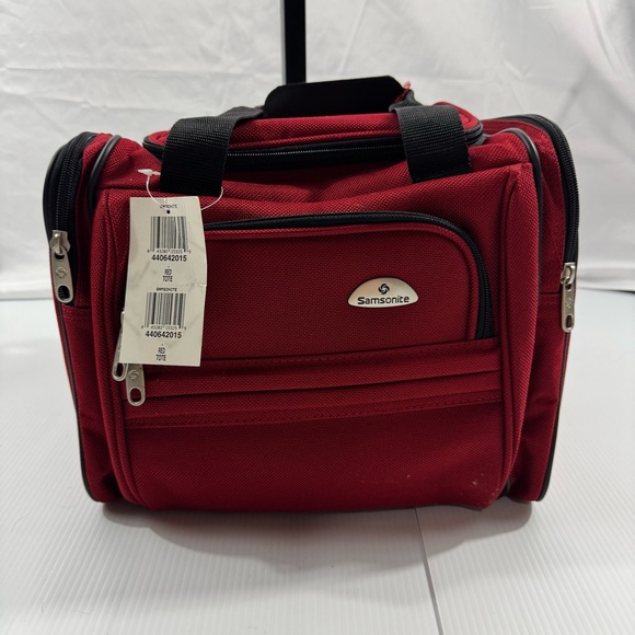501. Samsonite Red Travel Bag - Picture 1 of 12